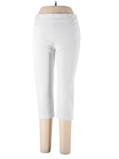 Pre-owned Chico's Active Pants In White