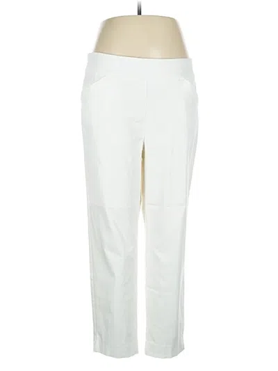 Pre-owned Chico's Active Pants In White