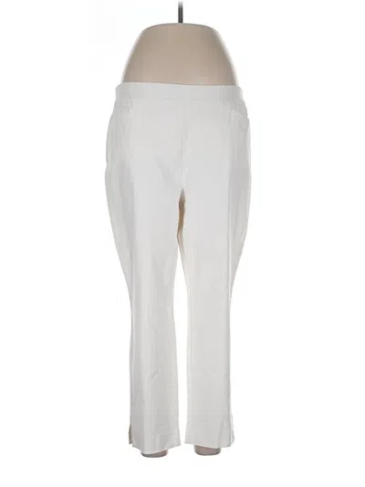 Pre-owned Chico's Active Pants In White
