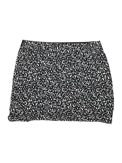 Pre-owned Chico's Active Skort In Black