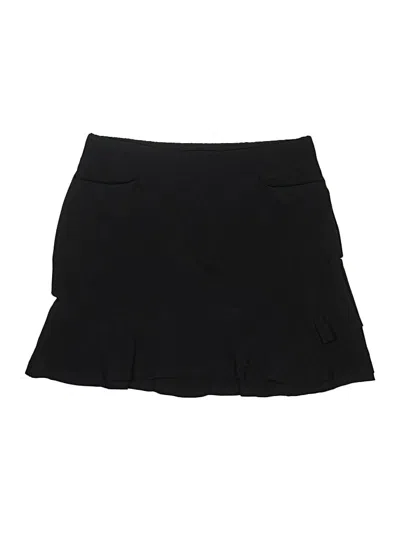 Pre-owned Chico's Active Skort In Black