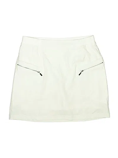 Pre-owned Chico's Active Skort In Ivory