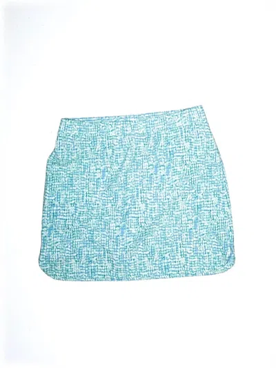 Pre-owned Chico's Active Skort In Teal