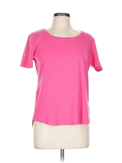 Pre-owned Chico's Active T-shirt In Pink