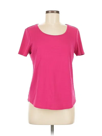 Pre-owned Chico's Active T-shirt In Pink