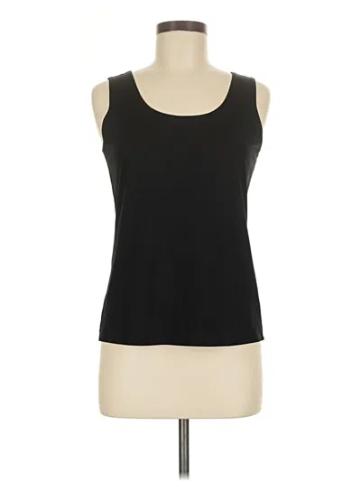 Pre-owned Chico's Active Tank Top In Black