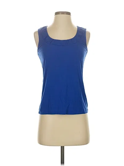 Pre-owned Chico's Active Tank Top In Blue