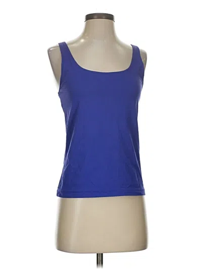 Pre-owned Chico's Active Tank Top In Blue