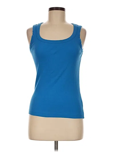 Pre-owned Chico's Active Tank Top In Blue
