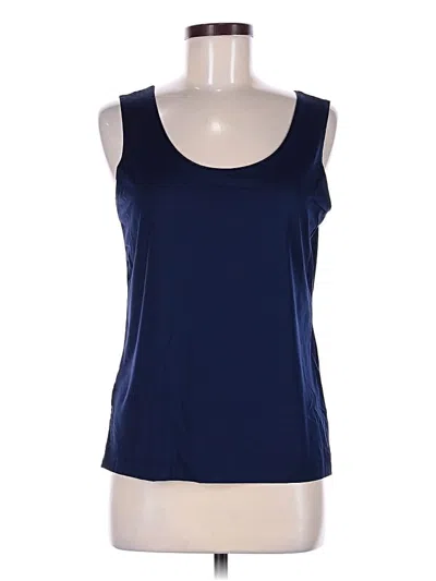 Pre-owned Chico's Active Tank Top In Blue