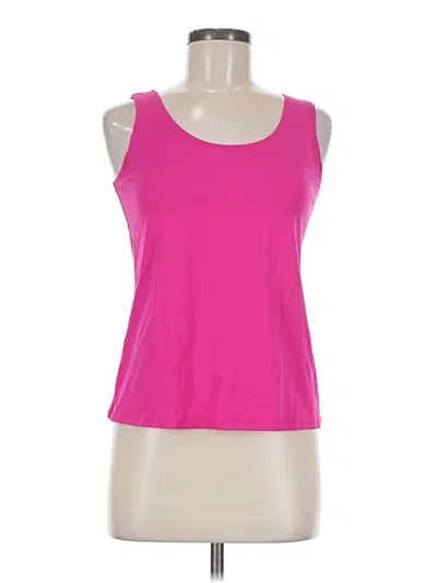 Pre-owned Chico's Active Tank Top In Pink