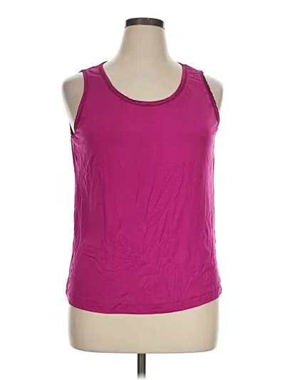 Pre-owned Chico's Active Tank Top In Pink