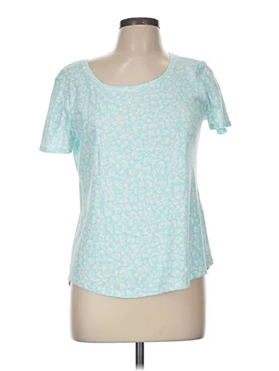 Pre-owned Chico's Active T-shirt In Blue