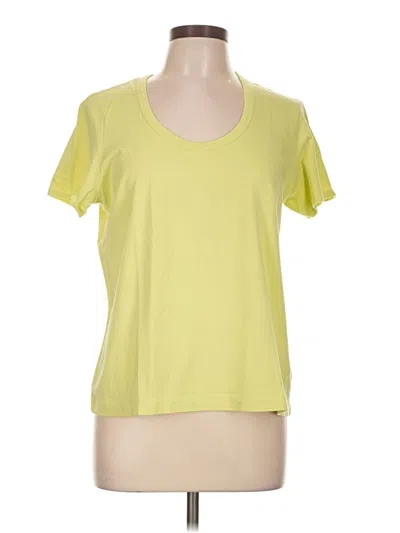 Pre-owned Chico's Active T-shirt In Yellow