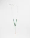 Chico's Adjustable Green Y-necklace |  In Green