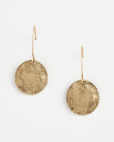 Chico's Ash Gold Drop Earrings