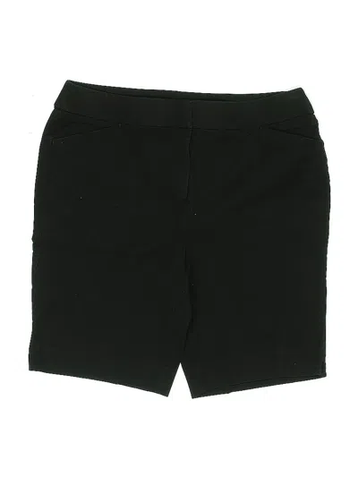 Pre-owned Chico's Athletic Shorts In Black