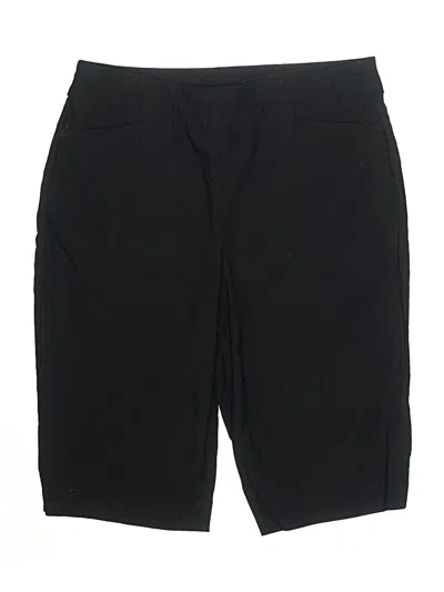Pre-owned Chico's Athletic Shorts In Black