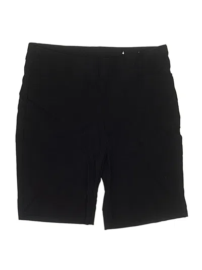 Pre-owned Chico's Athletic Shorts In Black