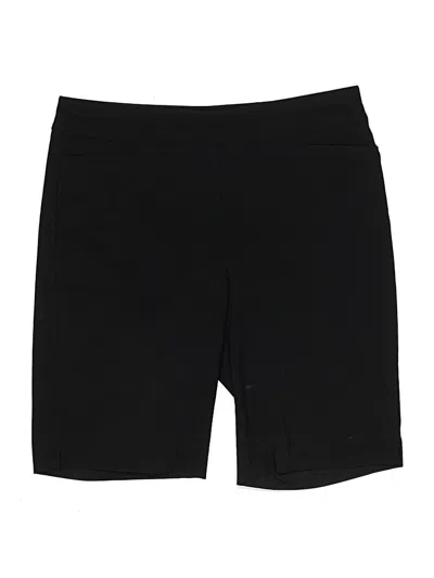 Pre-owned Chico's Athletic Shorts In Black