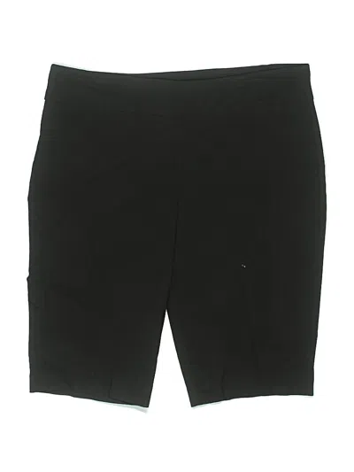 Pre-owned Chico's Athletic Shorts In Black