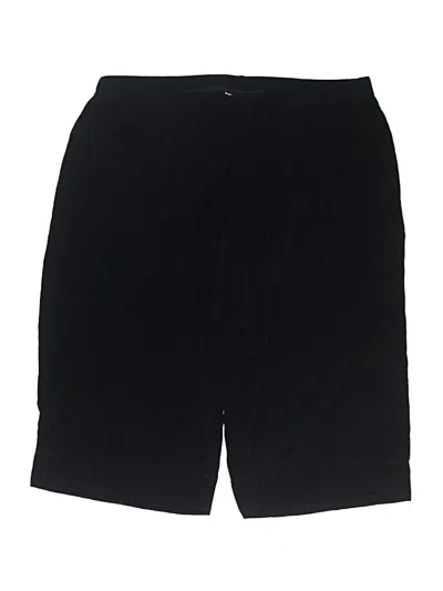 Pre-owned Chico's Athletic Shorts In Black