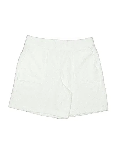 Pre-owned Chico's Athletic Shorts In Ivory