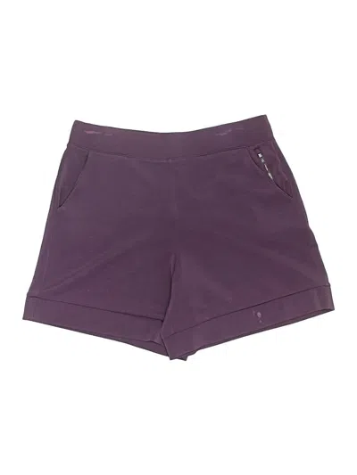 Pre-owned Chico's Athletic Shorts In Purple
