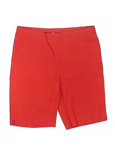 Pre-owned Chico's Athletic Shorts In Red