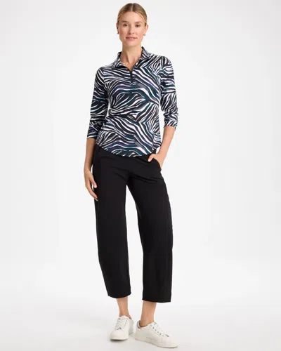 Chico's Barrel Leg Pants In Black