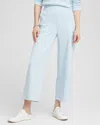 CHICO'S BEACH CROPPED PANTS IN CRYSTAL SPRINGS SIZE 16/18 | CHICO'S ZENERGY