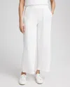 Chico's Beach Cropped Pants In White Size 12/14 |  Zenergy In Alabaster