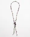 Shop Chico's Beaded Lariat Neclace |  In Multicolor
