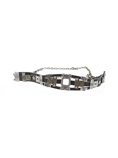 Pre-owned Chico's Belt In Black