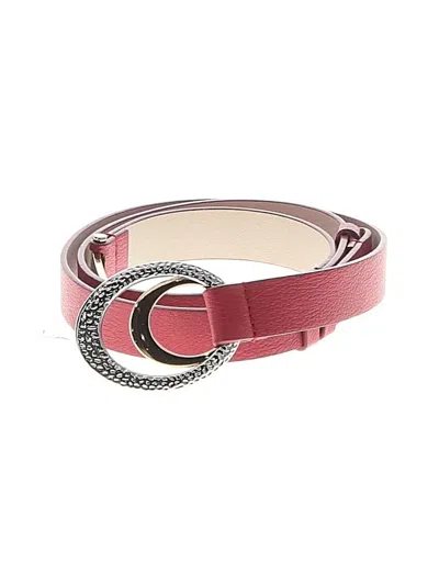 Pre-owned Chico's Belt In Red