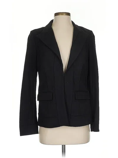 Pre-owned Chico's Blazer Jacket In Black
