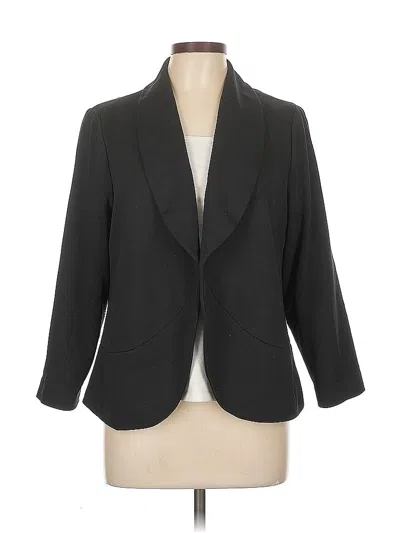 Pre-owned Chico's Blazer Jacket In Black
