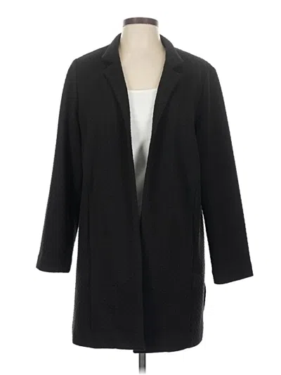 Pre-owned Chico's Blazer Jacket In Black