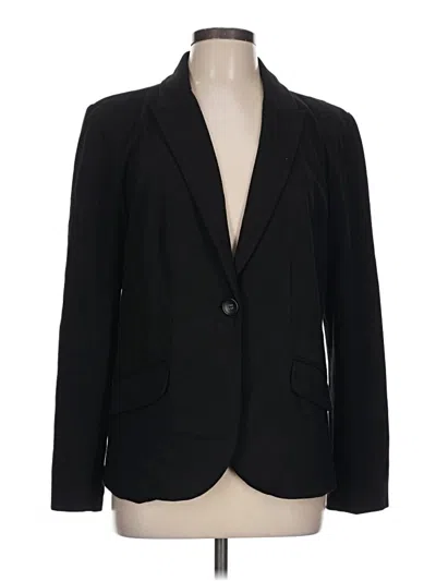 Pre-owned Chico's Blazer Jacket In Black