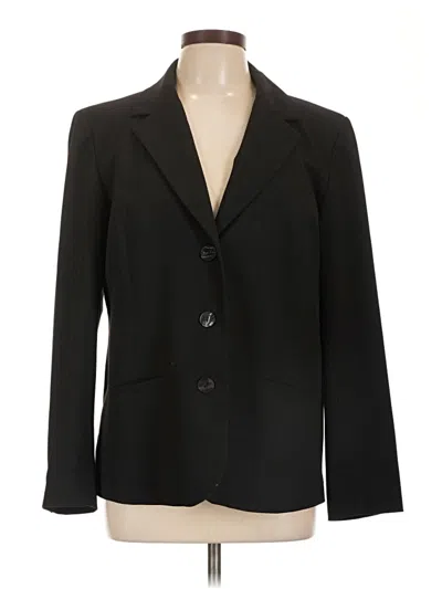 Pre-owned Chico's Blazer Jacket In Black