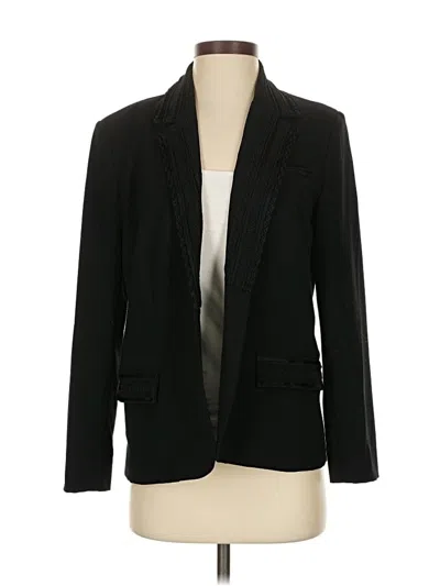Pre-owned Chico's Blazer Jacket In Black