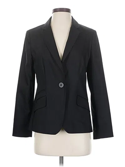 Pre-owned Chico's Blazer Jacket In Black