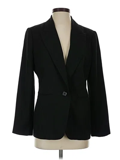 Pre-owned Chico's Blazer Jacket In Black