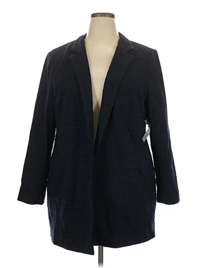 Pre-owned Chico's Blazer Jacket In Blue