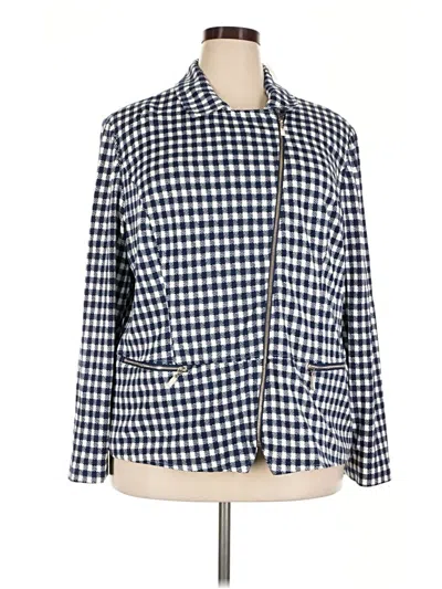 Chico's Blazer Jacket In Blue