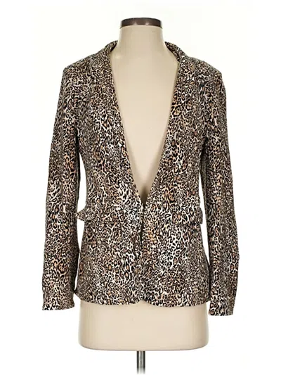 Pre-owned Chico's Blazer Jacket In Gold