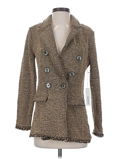 Chico's Blazer Jacket In Gold