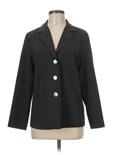 Pre-owned Chico's Blazer Jacket In Gray