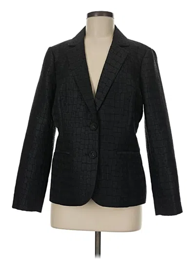 Pre-owned Chico's Blazer Jacket In Gray