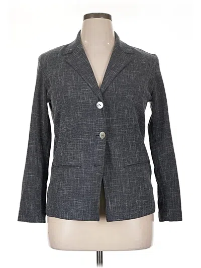 Chico's Blazer Jacket In Gray